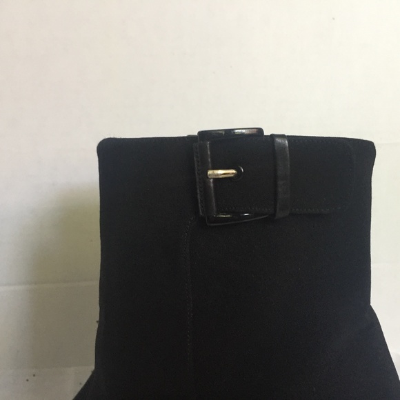 Stuart Weitzman Black Gortex Ankle Boot EUC! 10M - Picture 13 of 15